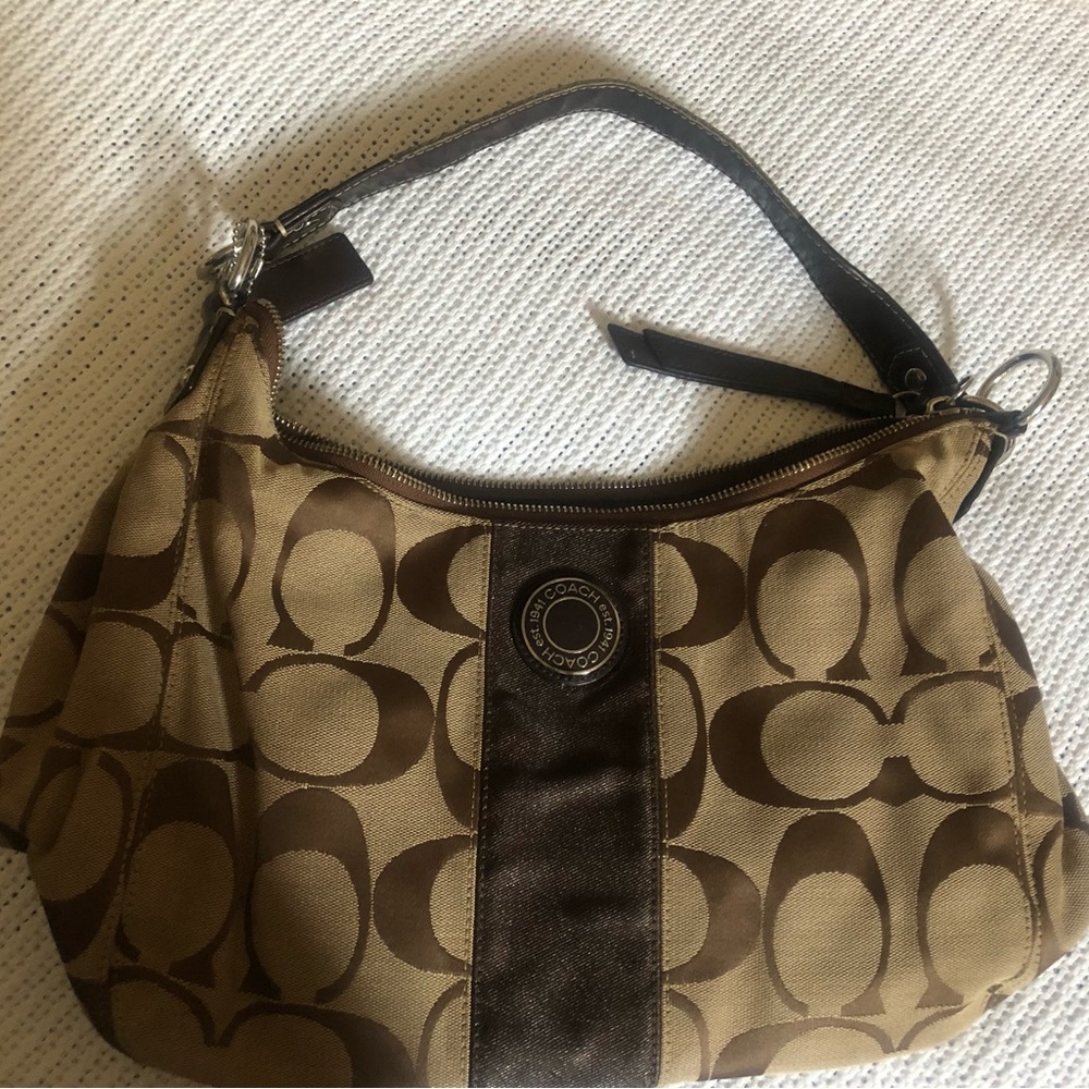 Authentic Brown coach bag